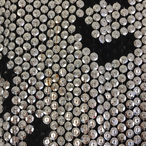 VINTAGE Sequins and Silk Leopard Print Dress - Picture 5 of 6